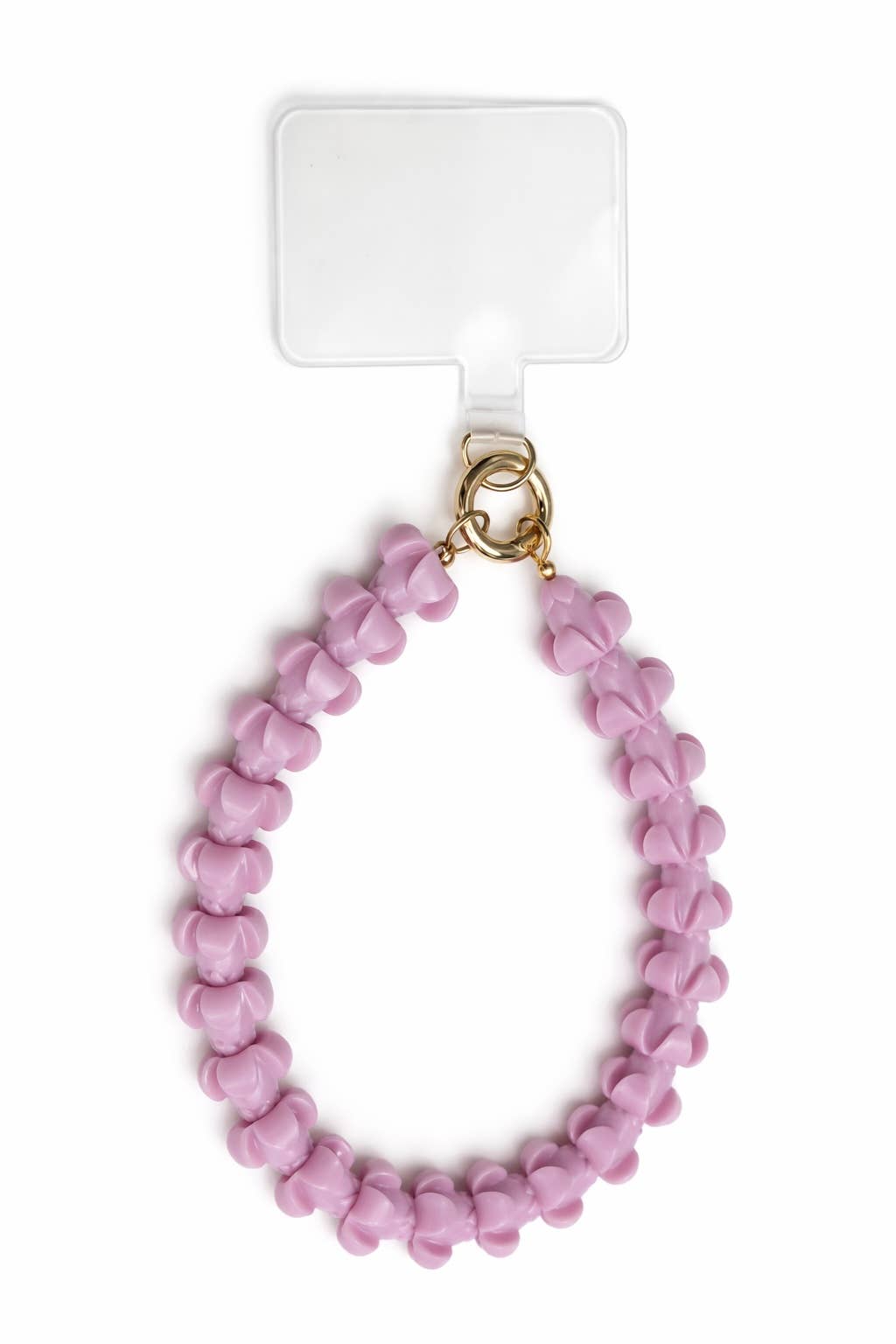 Crown Flower Phone Wristlet