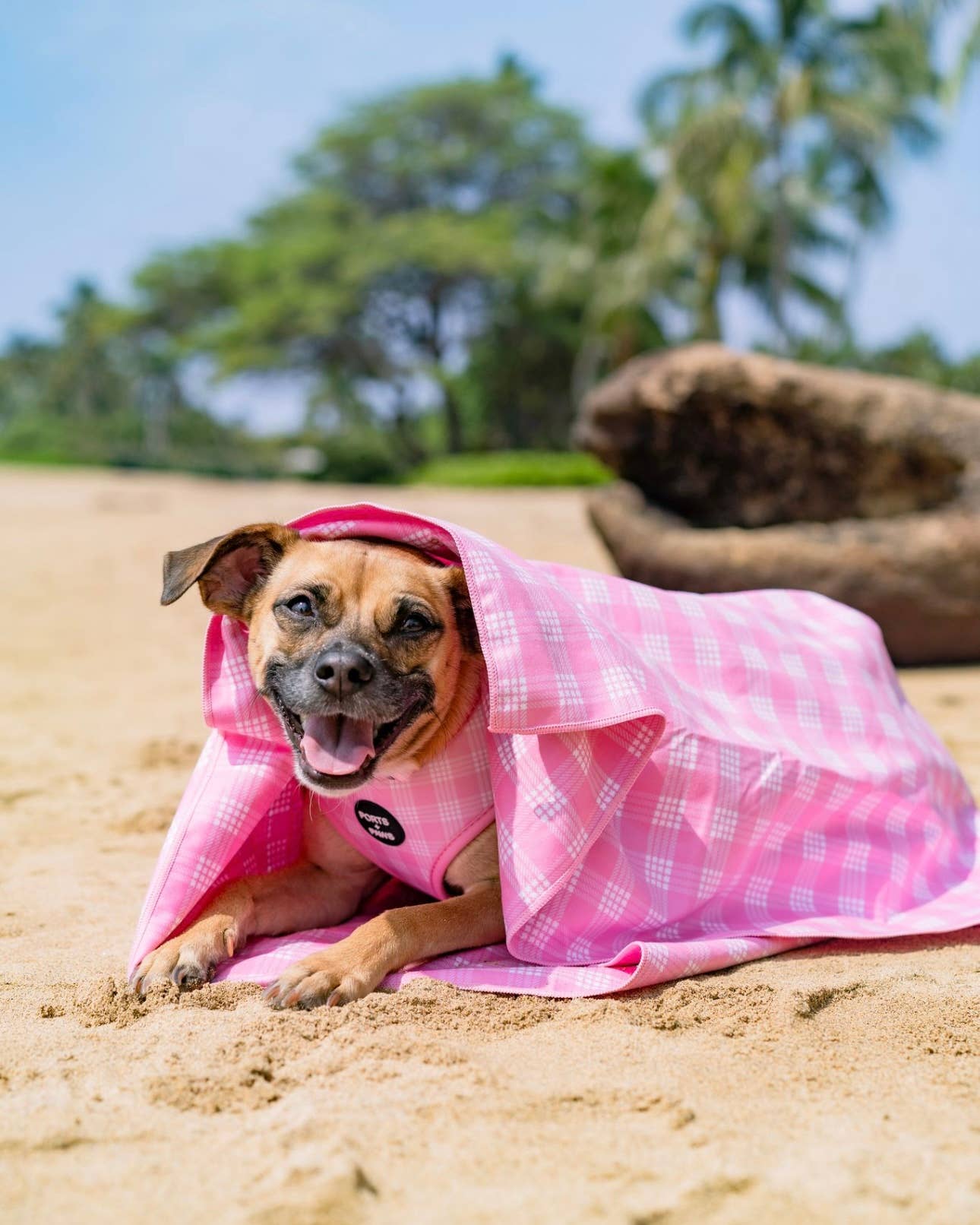 TOWEL - PALAKA PINK