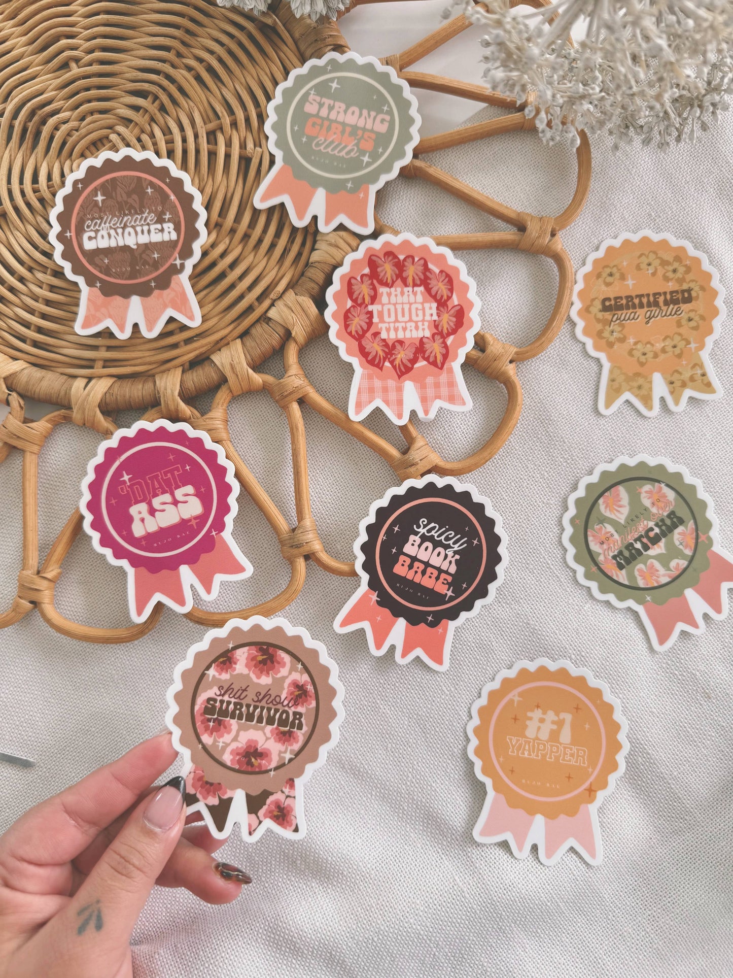 Tough Titah Award | Vinyl Sticker