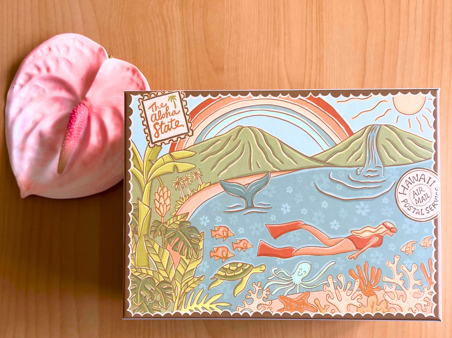 Postcard from Paradise - 1000 piece puzzle