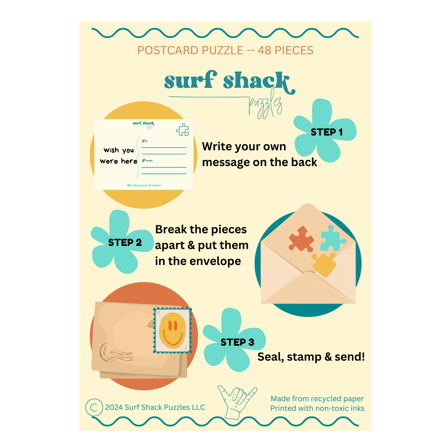 Stoked For You Bu Postcard Puzzle