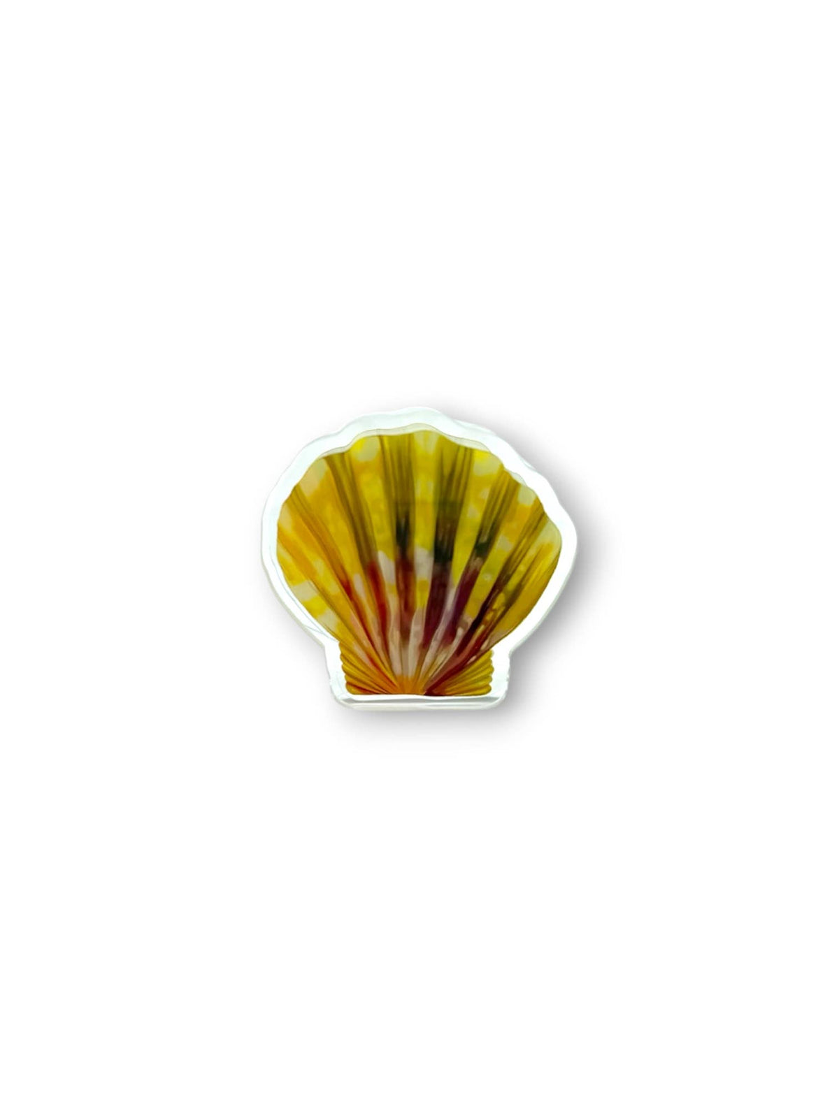 SUNRISE SHELL ACRYLIC PAPER CLIP