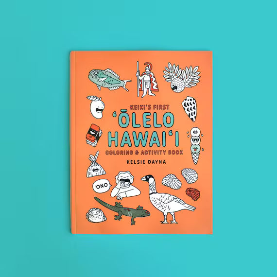 Keikiʻs First Olelo Hawaii Coloring Book