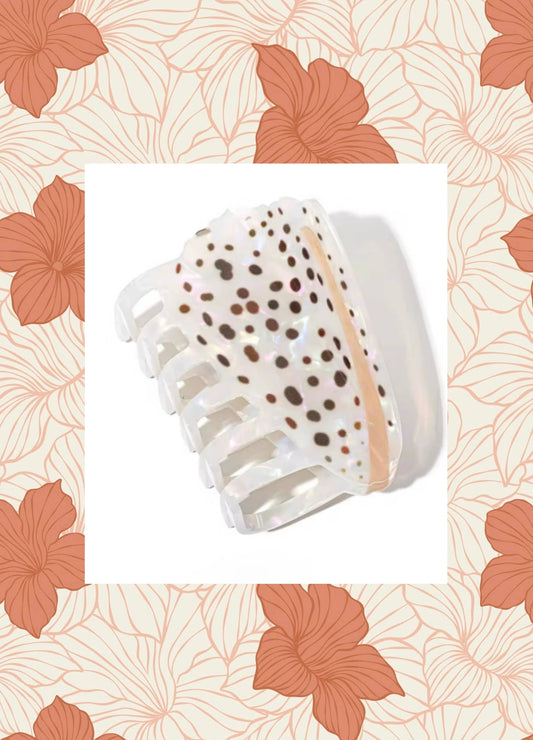 Flea Cone Shell Claw Clip