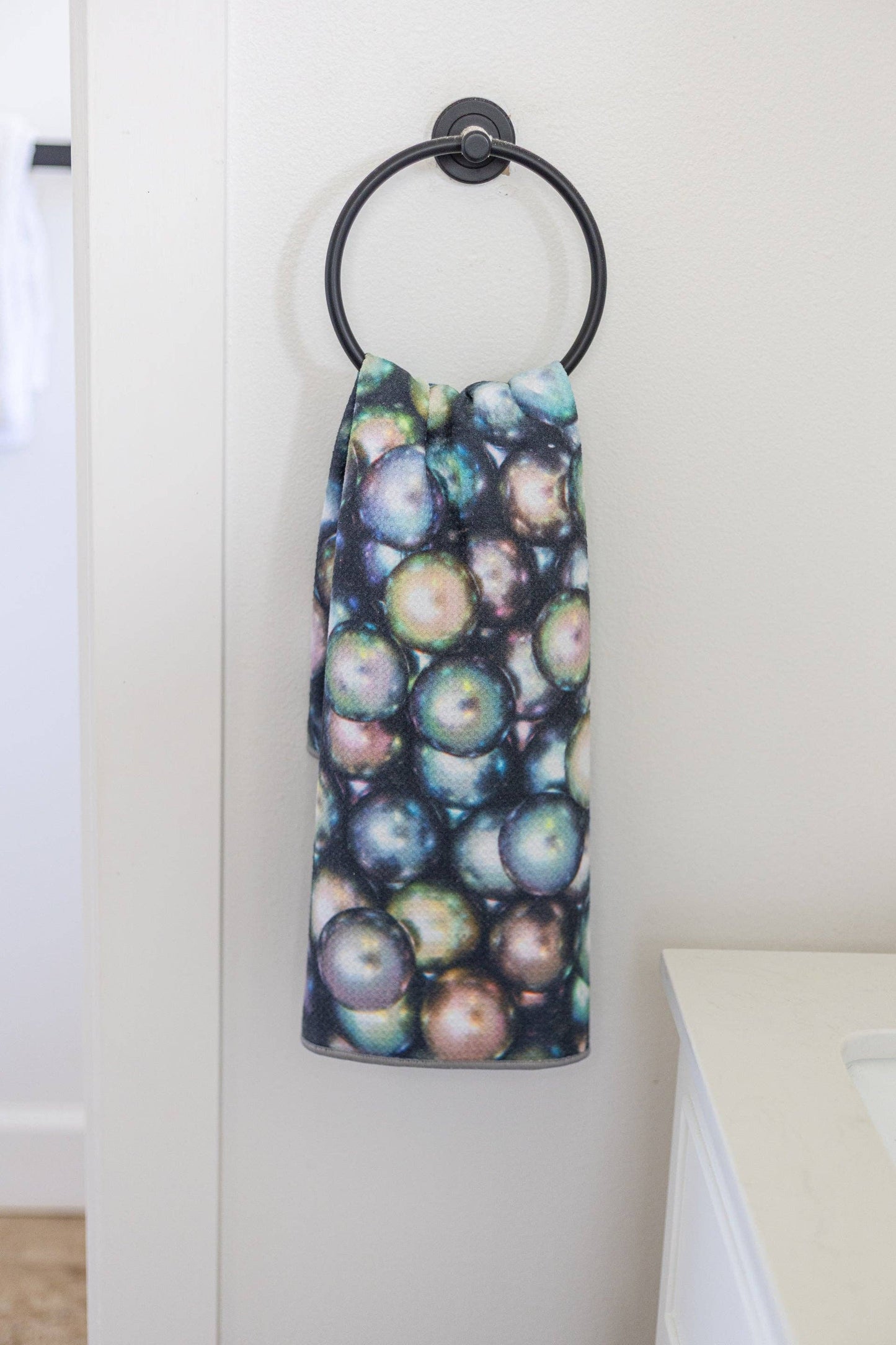 Puka Shells & Tahitian Pearls Tea Towel