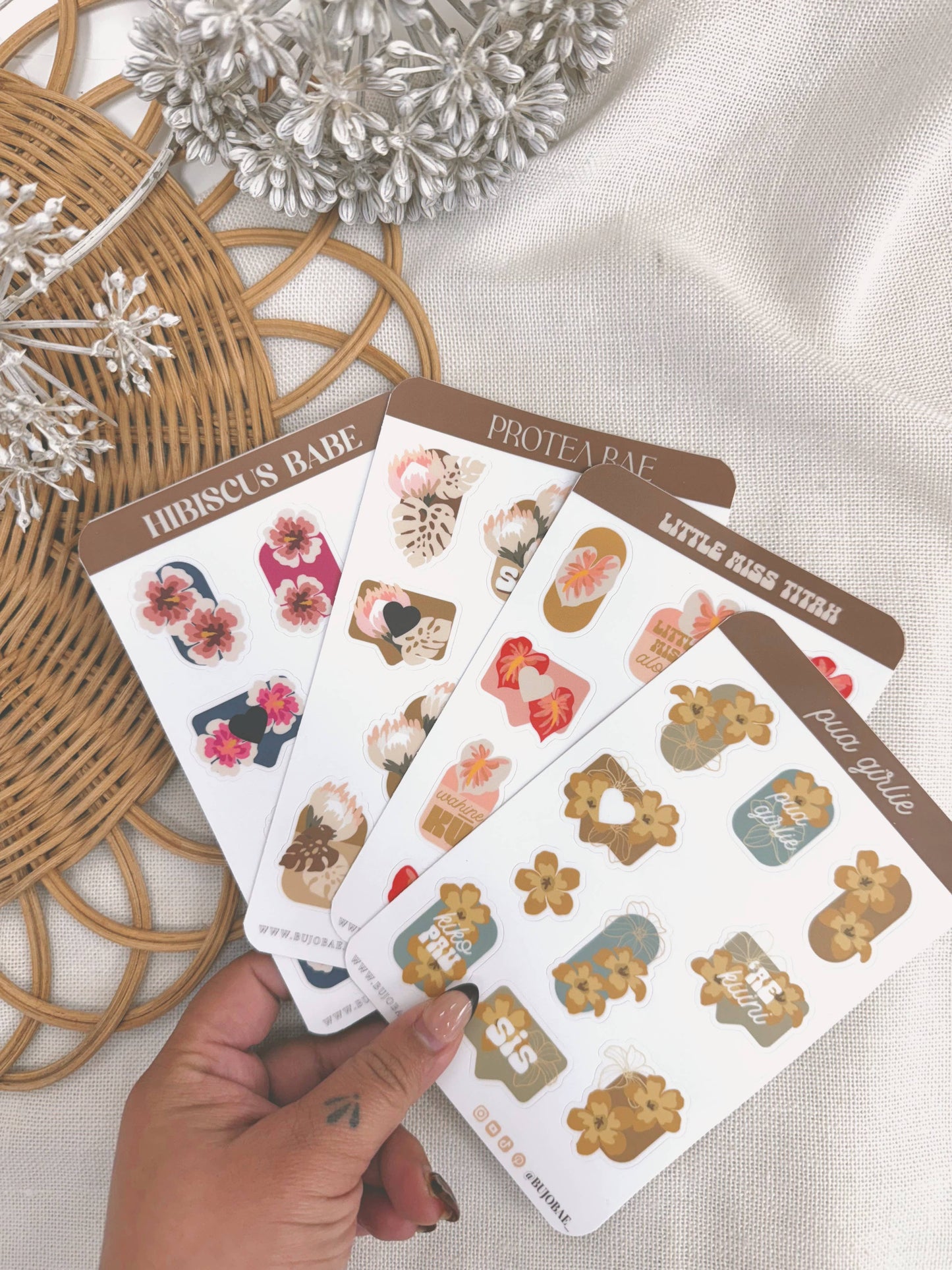Protea Bae | Vinyl Sticker Sheet