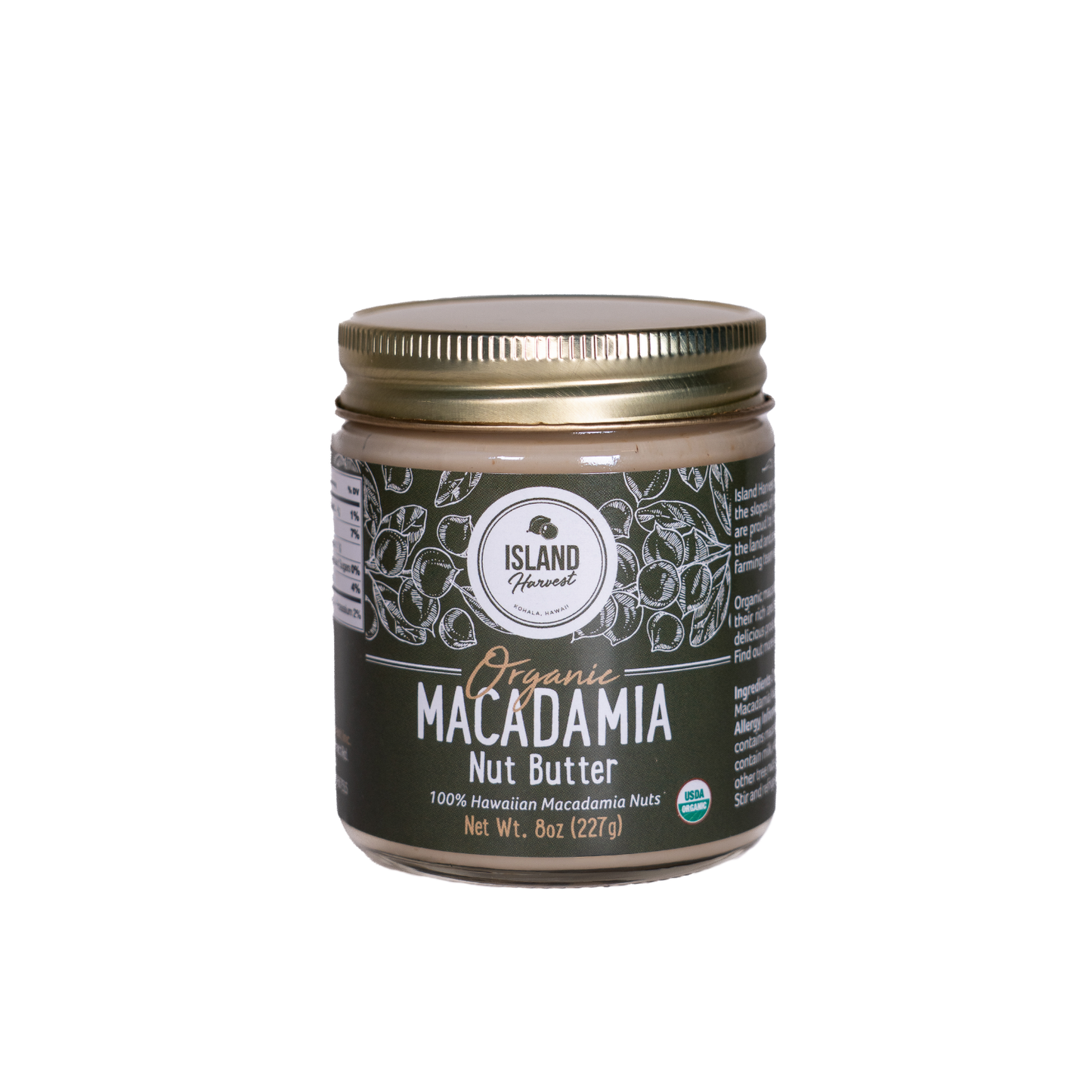 Organic Macadamia Nut Butter (8oz)