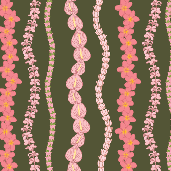 Lei Strands - 20 oz Handle Cup