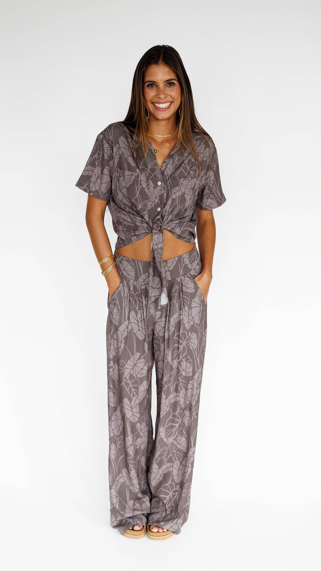Kalo Patch / Hele Tie-Top / Earth
