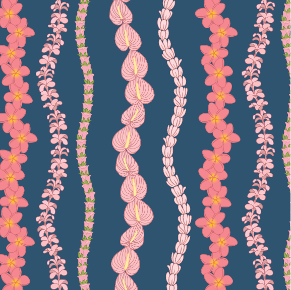 Lei Strands - 20 oz Handle Cup