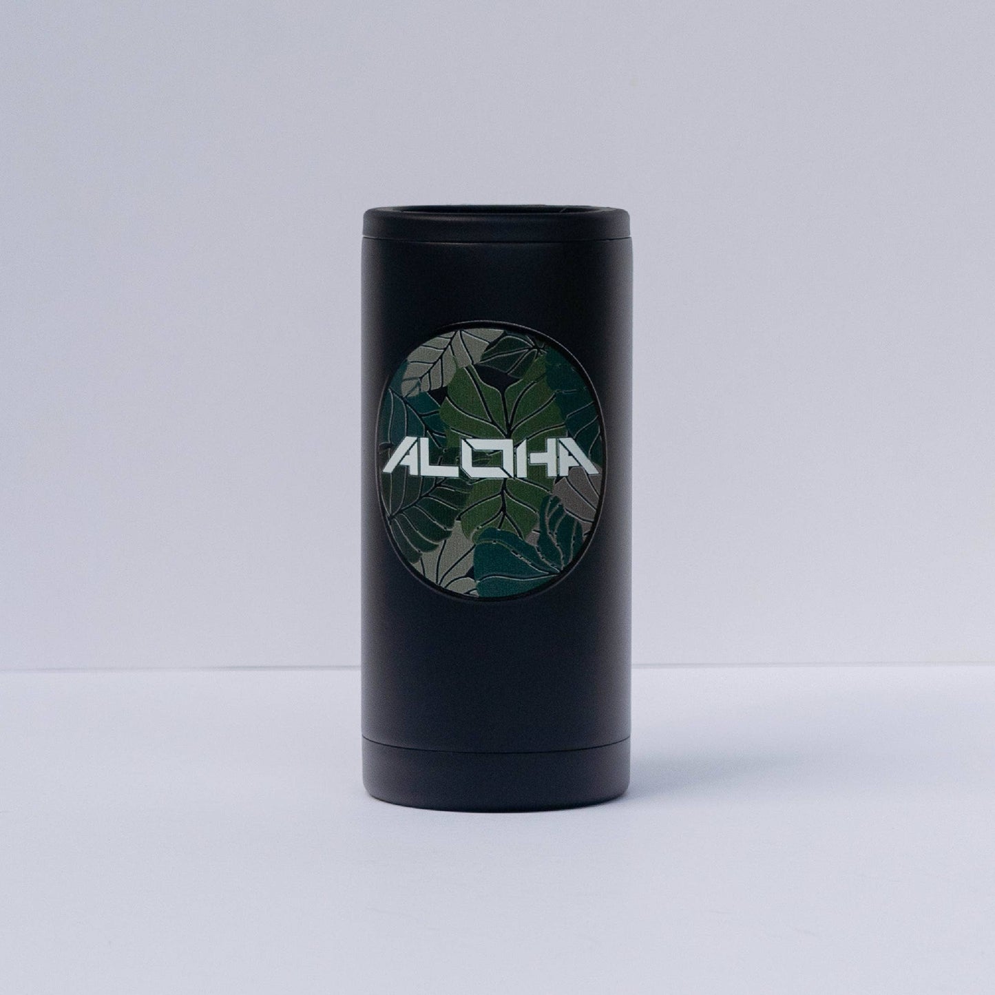 Aloha Kalo | 12 oz Slim Vacuum Insulated Can Cooler