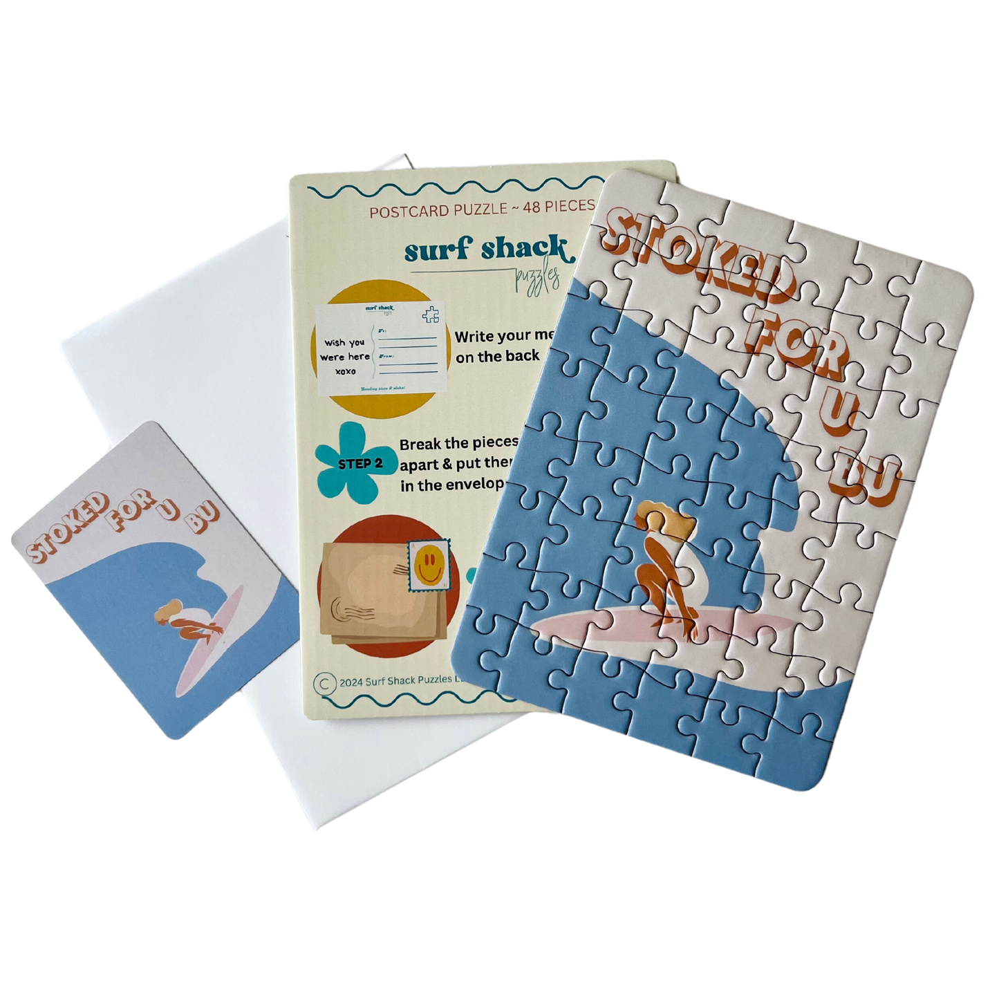 Stoked For You Bu Postcard Puzzle
