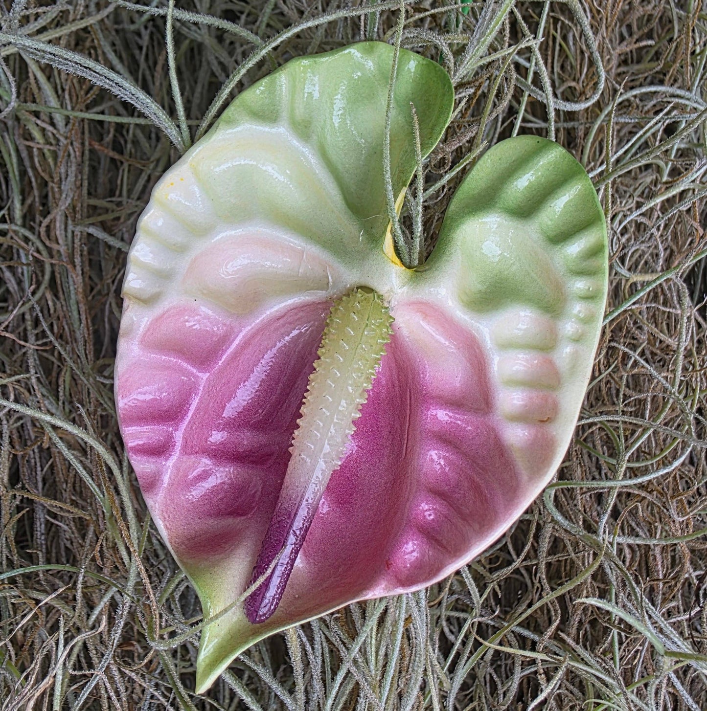 Large Anthurium Hair Pick, Single Flower Hair Accessory