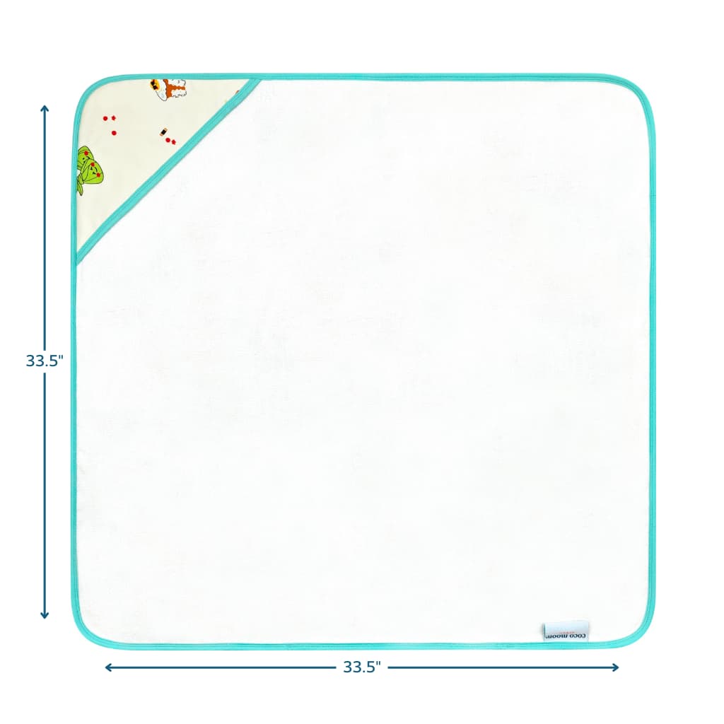 Island Mixed Plate Hooded Towel Set