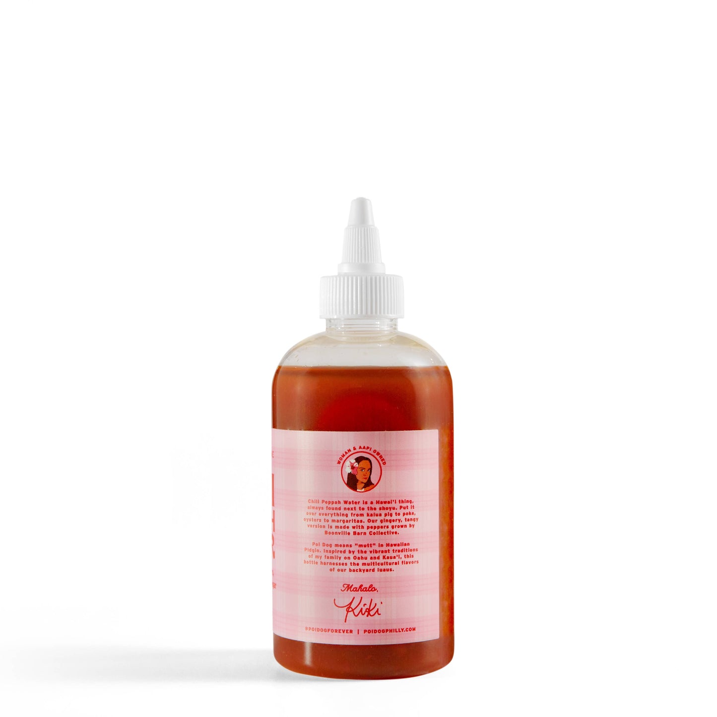 Chili Peppah Water (9 oz Squeeze)  Batch: Kehaunani