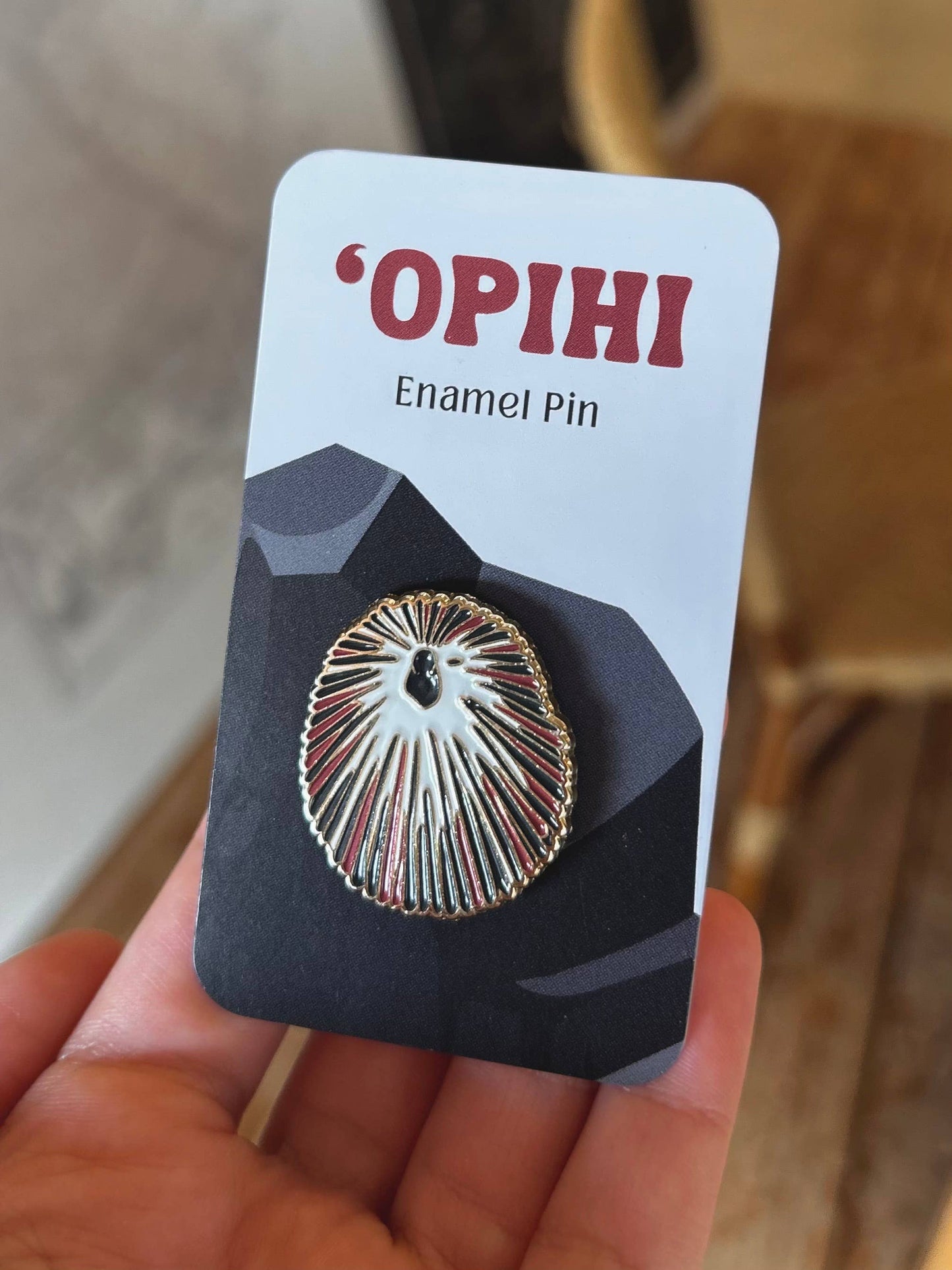 Opihi Enamel Pin