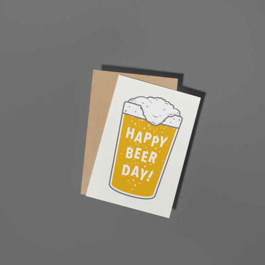Happy Beerday! Card