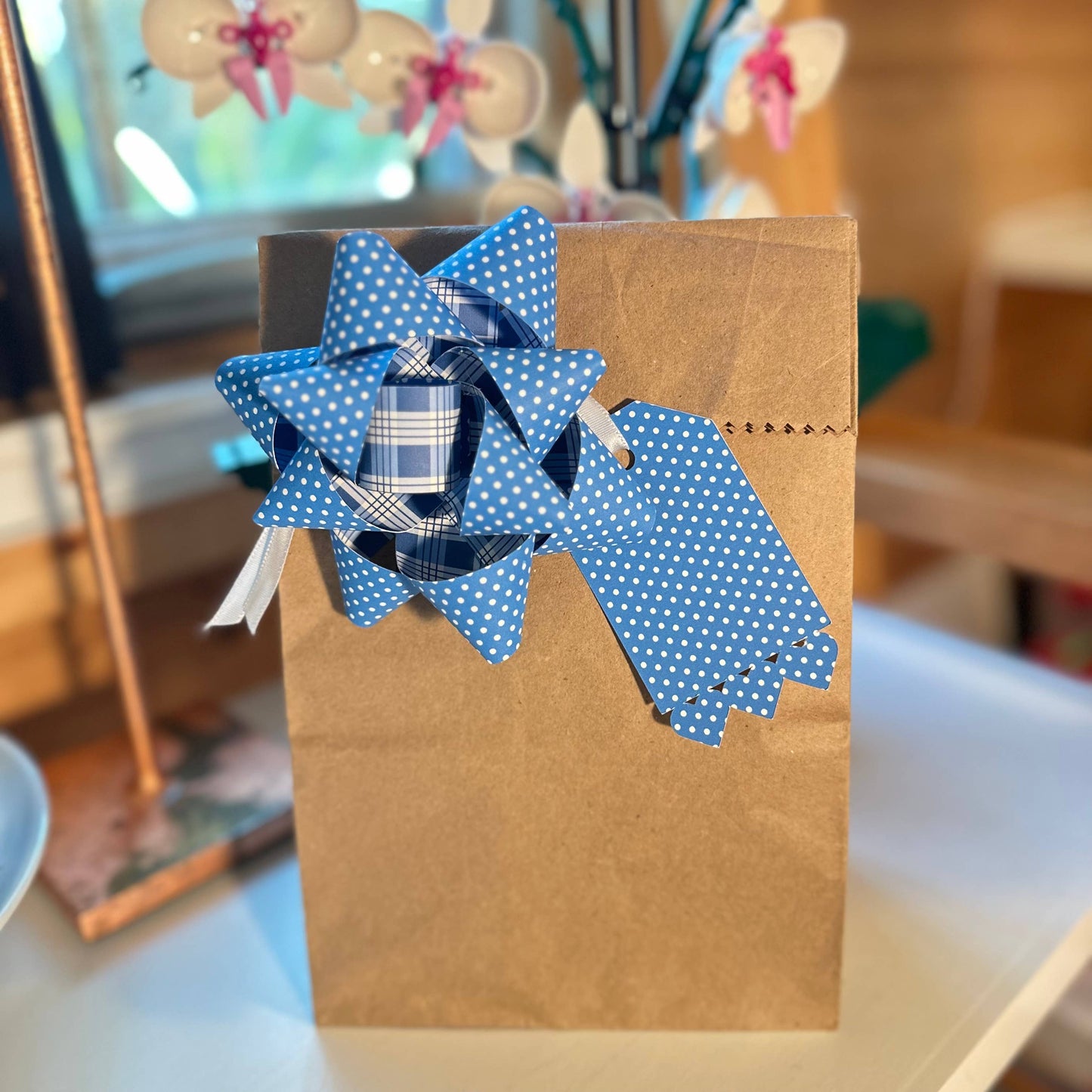 Handmade Paper Gift Tags - Hearts  Set of 6