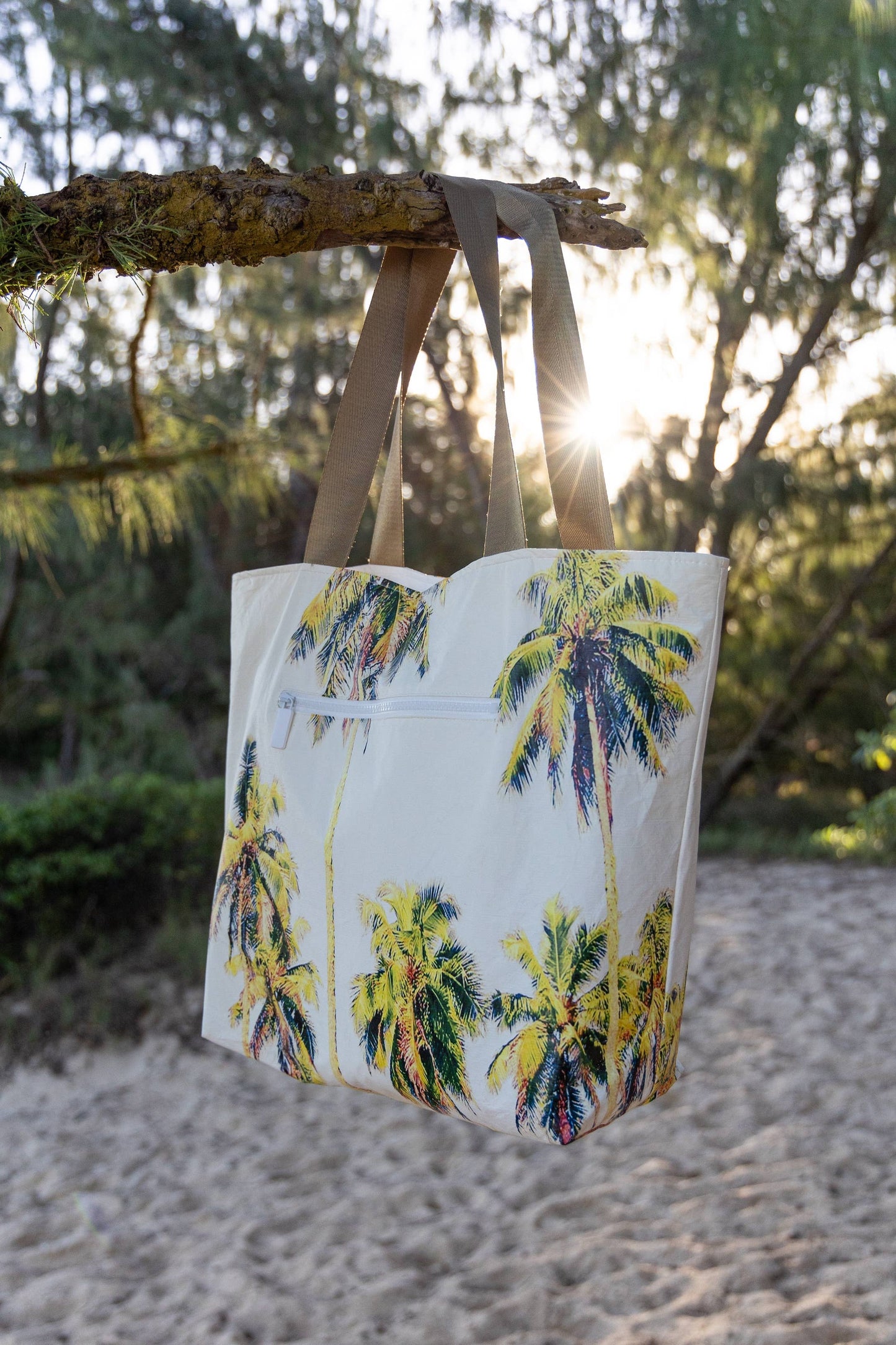 Moorea Vintage Palms Bag
