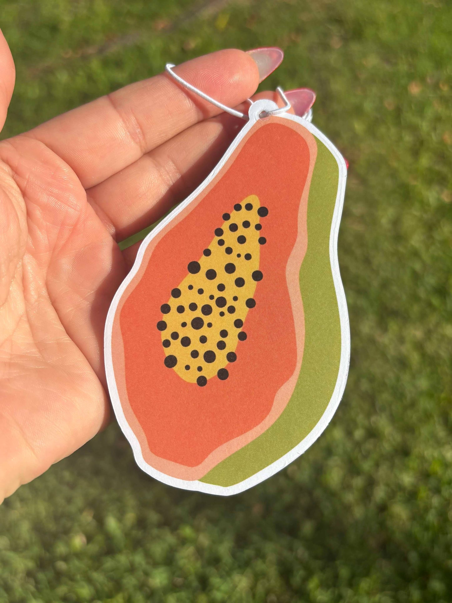 Papaya Car Freshener