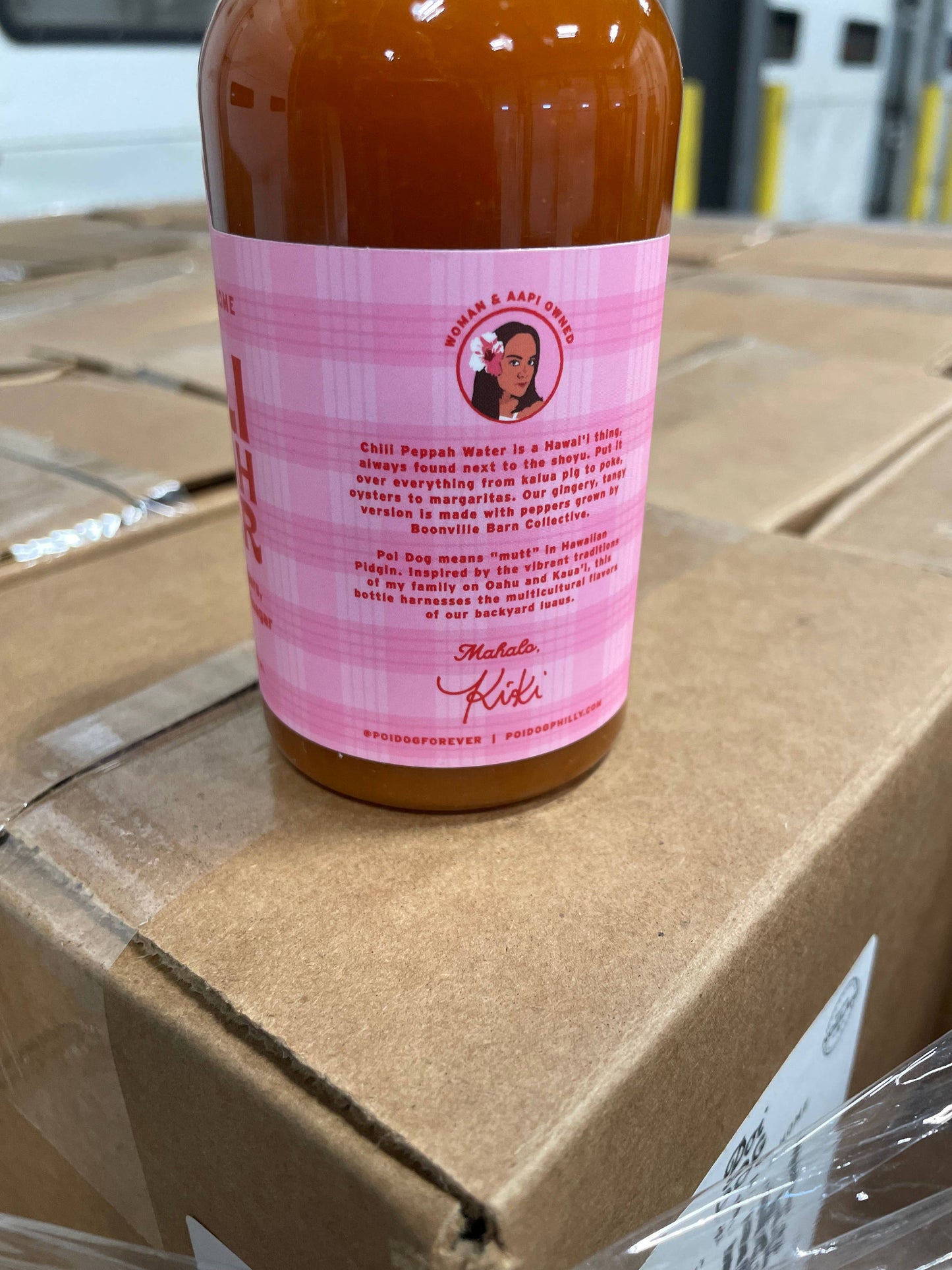 Chili Peppah Water (9 oz Squeeze)  Batch: Kehaunani