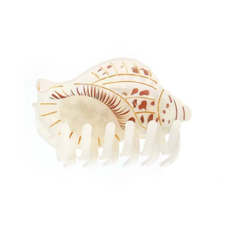 Conch Shell Claw Clip
