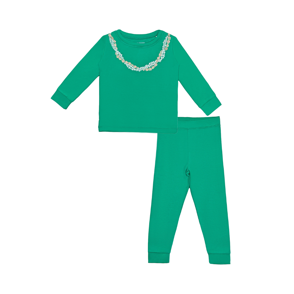 Lei Onaona Long Bamboo Pajamas