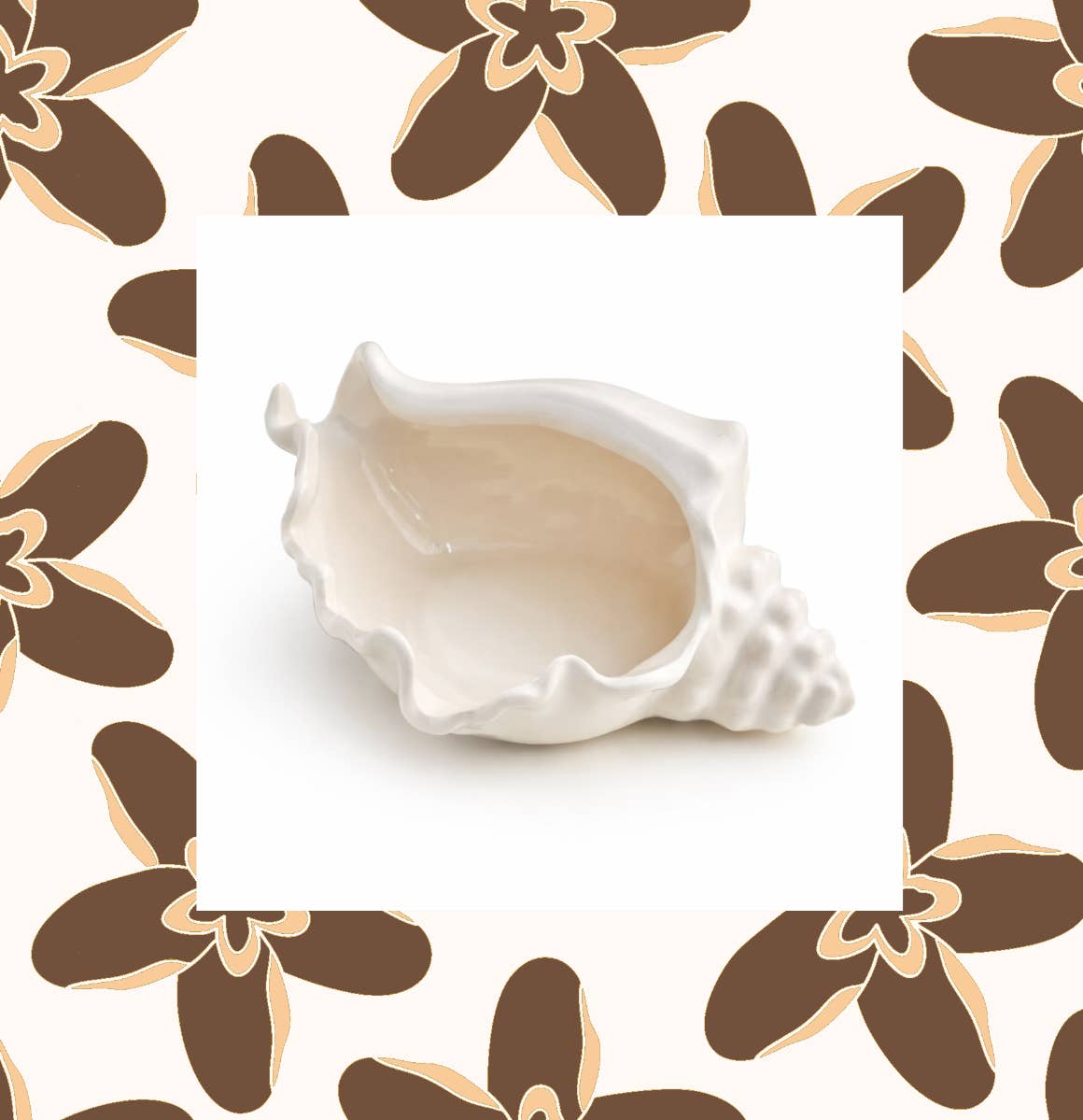 Conch Shell Jewelry Dish