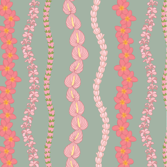 Lei Strands - 20 oz Handle Cup