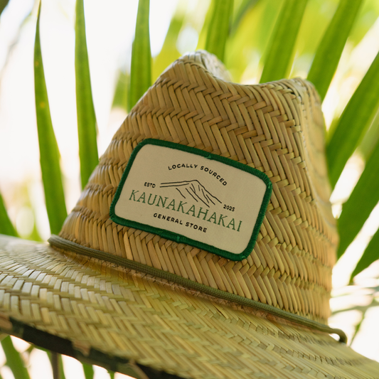 Camo Straw Hat Adult