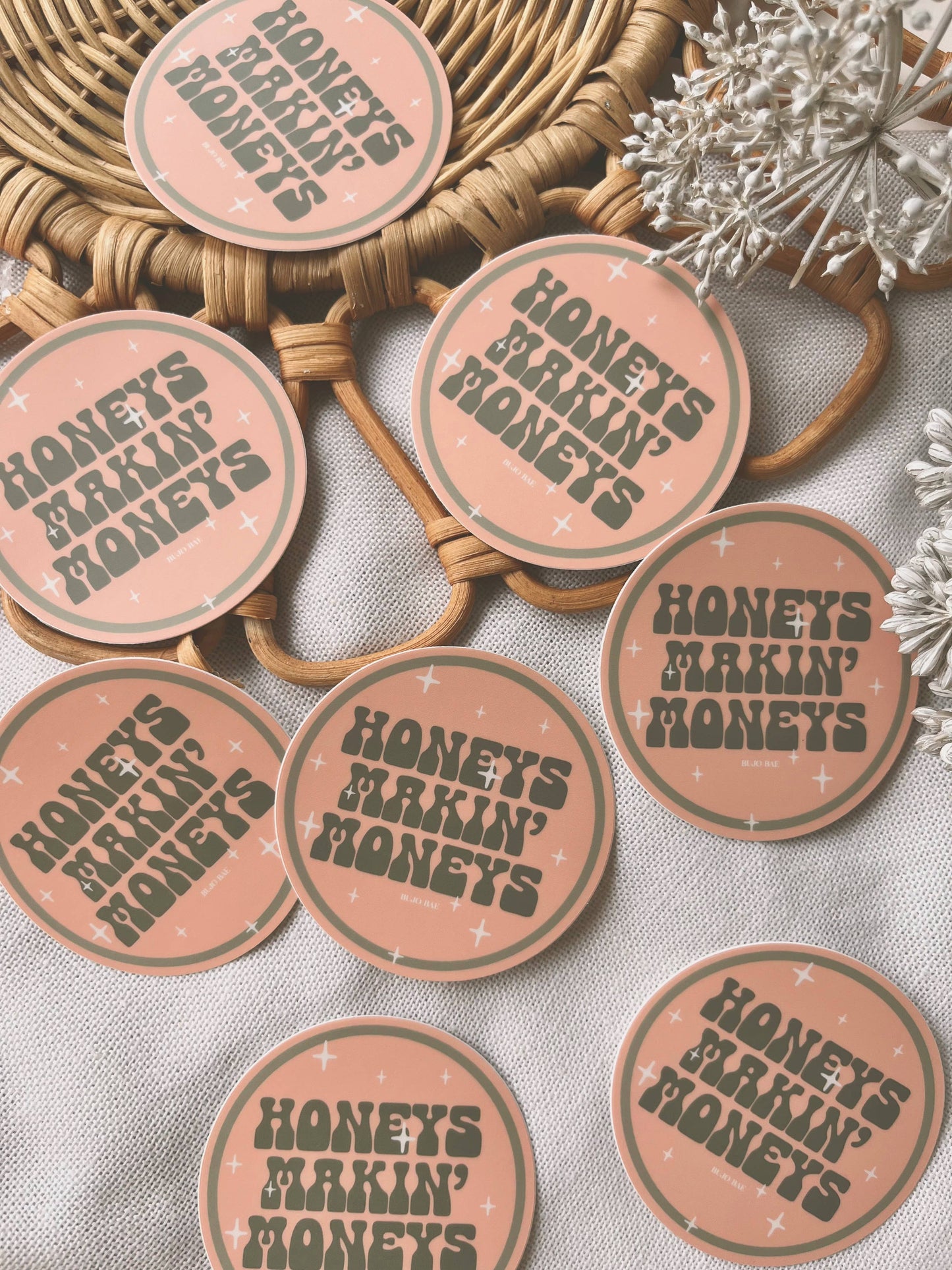Honeys Makin' Moneys  | Vinyl Sticker