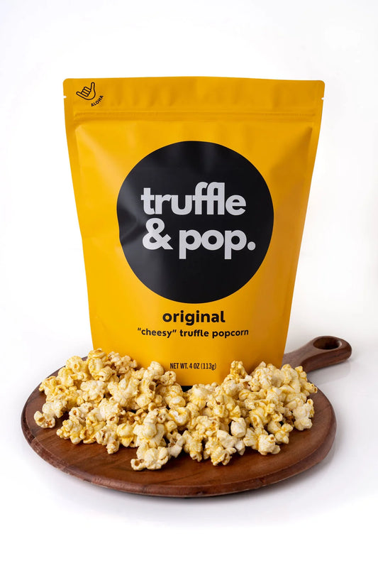 Truffle & Pop : "Cheesy" Truffle Popcorn