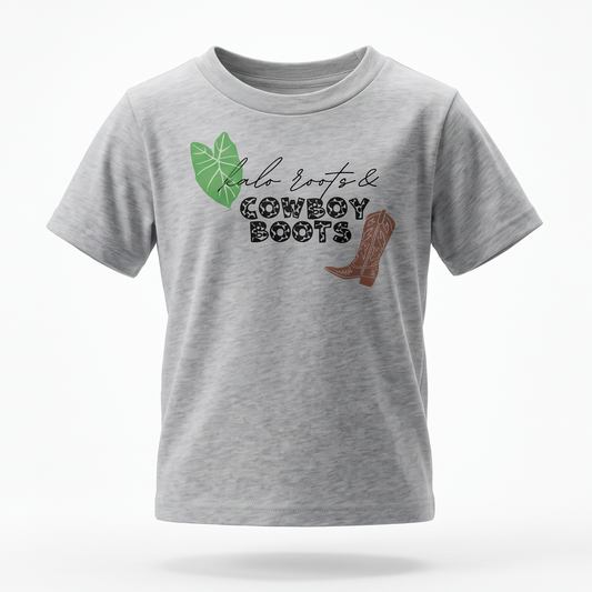 Kalo Roots & Cowboy Boots Kids Tee