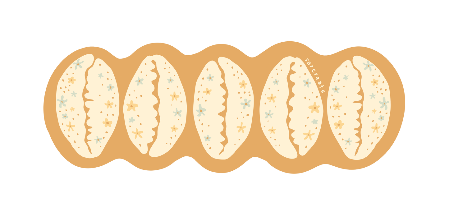 Sticker - Cowrie Shells