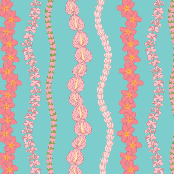 Lei Strands - 20 oz Handle Cup