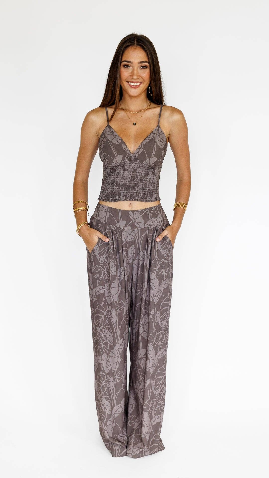 Kalo Patch / Makena Resort Pant / Earth