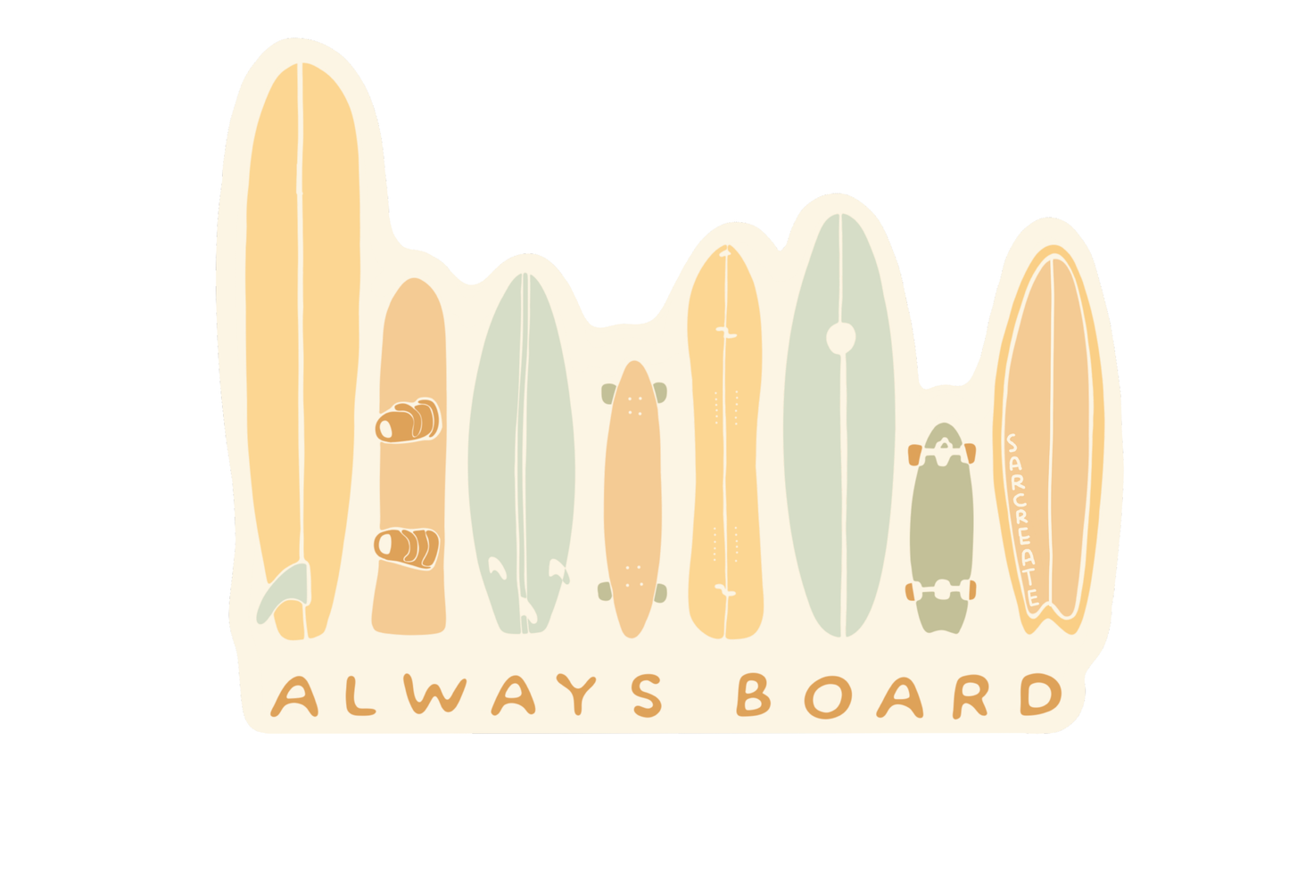 Sticker - Always Board
