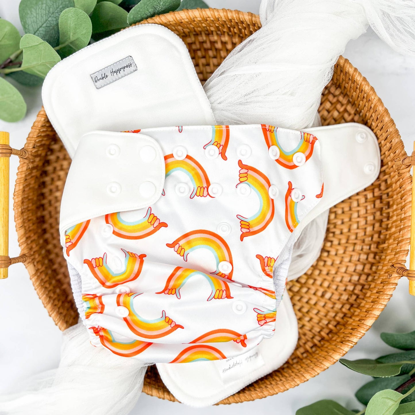 Swim Diaper w/ Insert | Rainbow Shaka x Kelsie Dayna