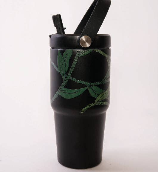 Ti Leaf Lei - 20 oz Handle Cup