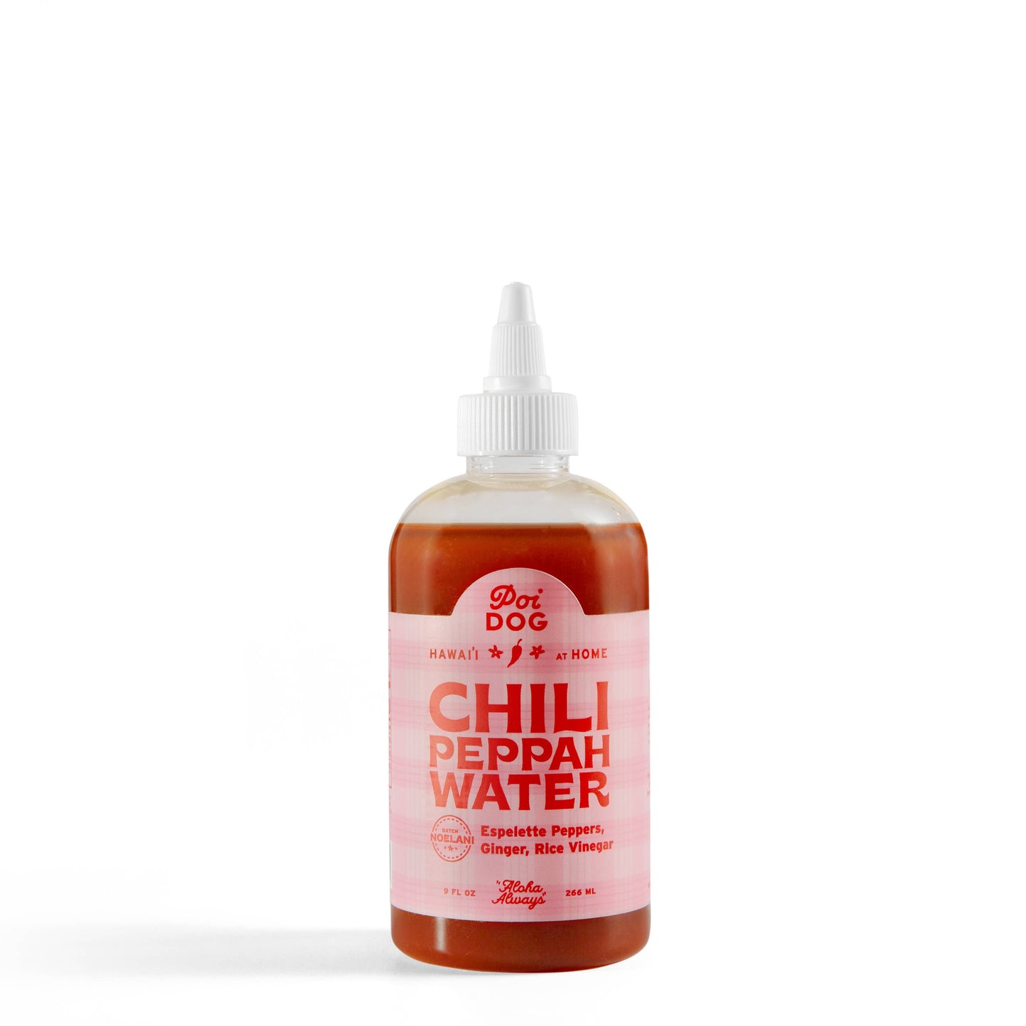 Chili Peppah Water (9 oz Squeeze)  Batch: Kehaunani