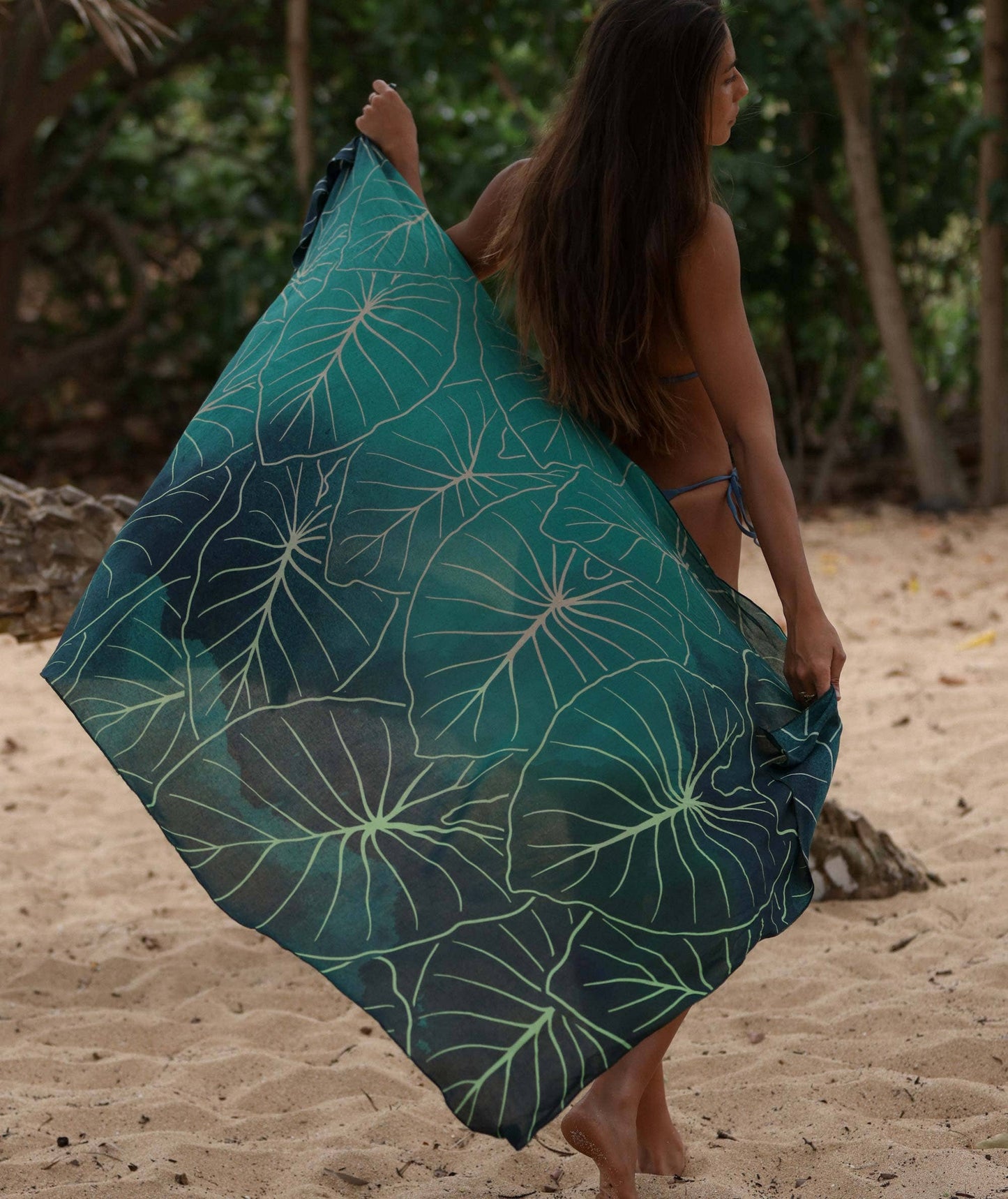 Kalo Pareo Sarong - Green