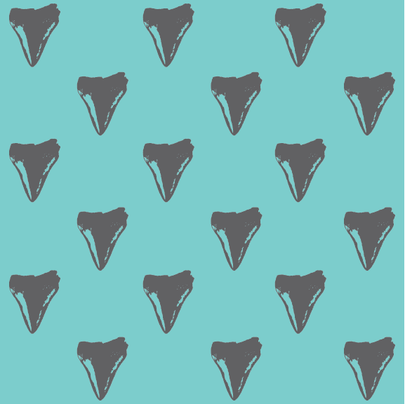 Shark Tooth | 12 oz Slim Vacuum Insulated Can Cooler