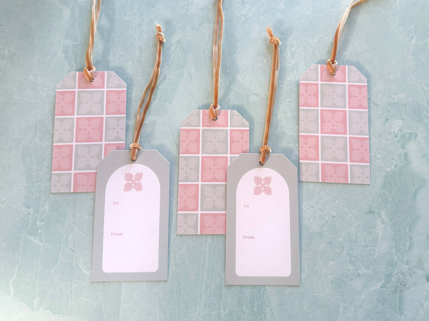 Hawaiian Quilt - Gift Tags (Set of 5)